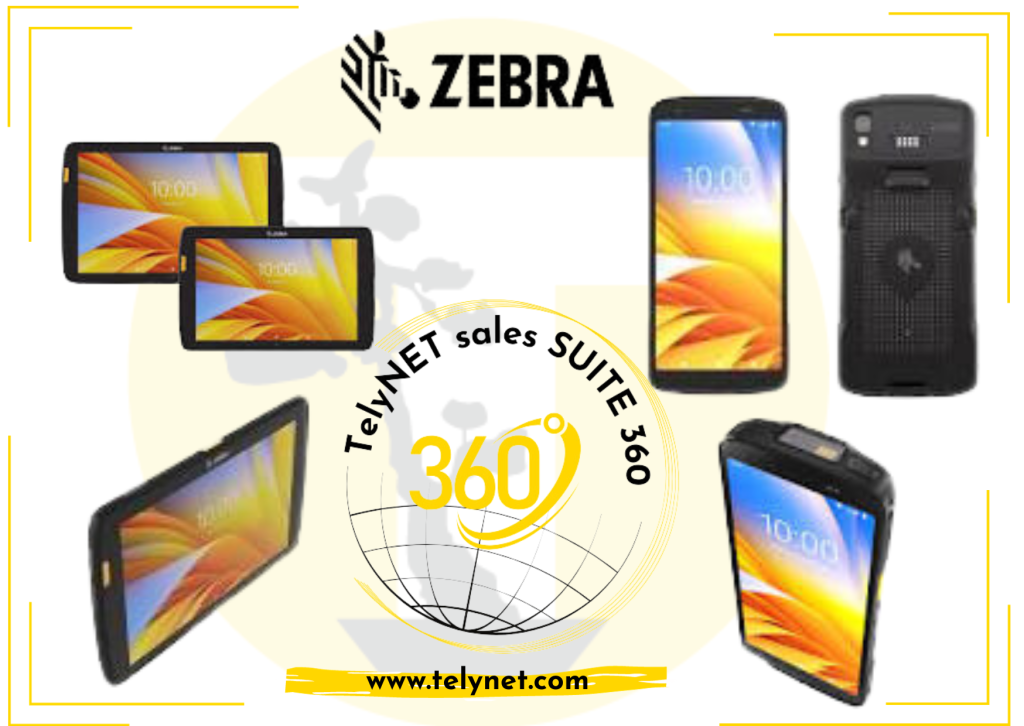 TelyNET sales SUITE 360 y los terminales de Zebra